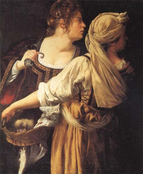 Artemisia gentileschi Judith and Her Maidser Spain oil painting art